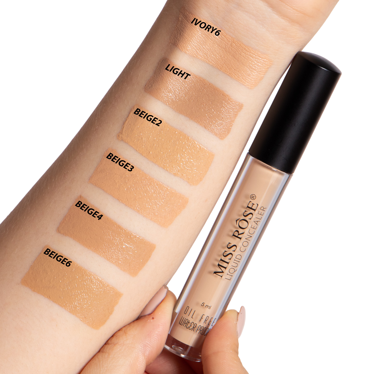 Corrector liquido oil free MISS ROSE