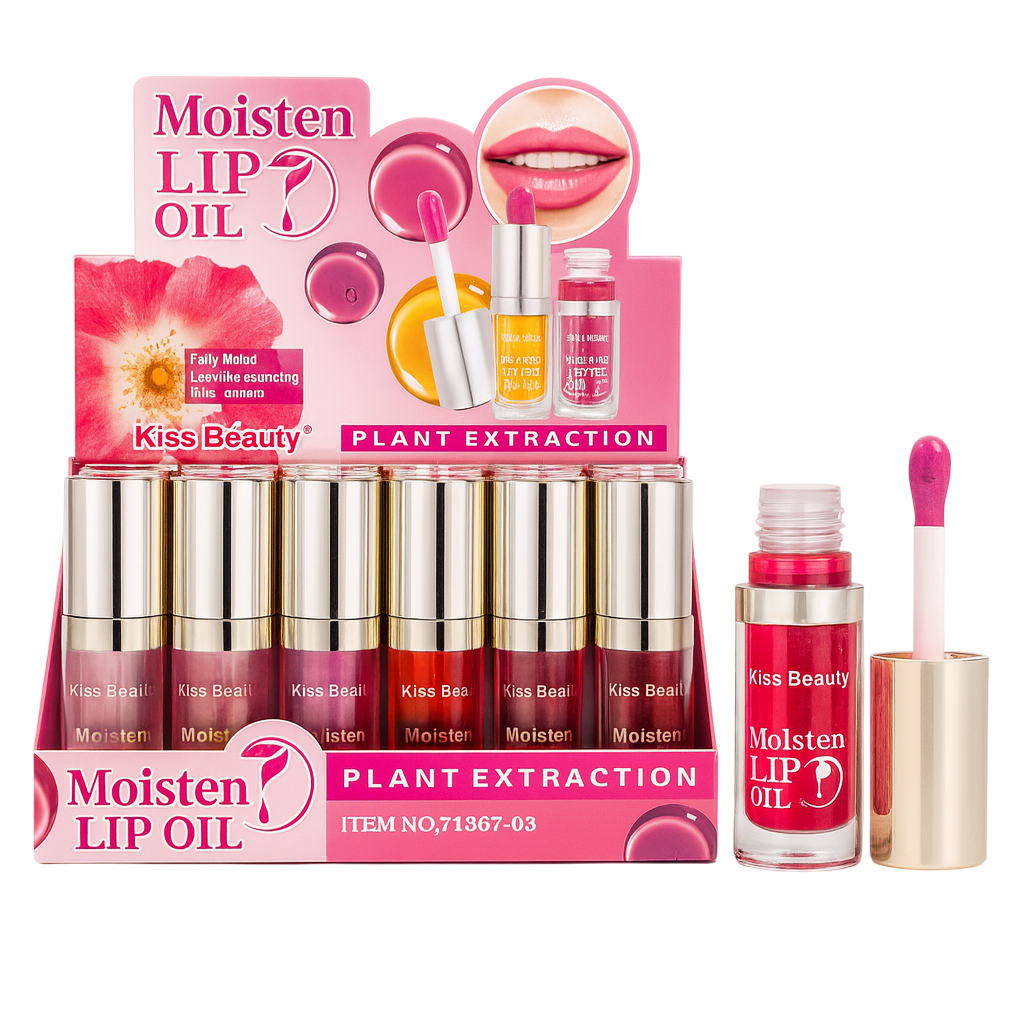Lip oil gloss moisten KISS BEAUTY