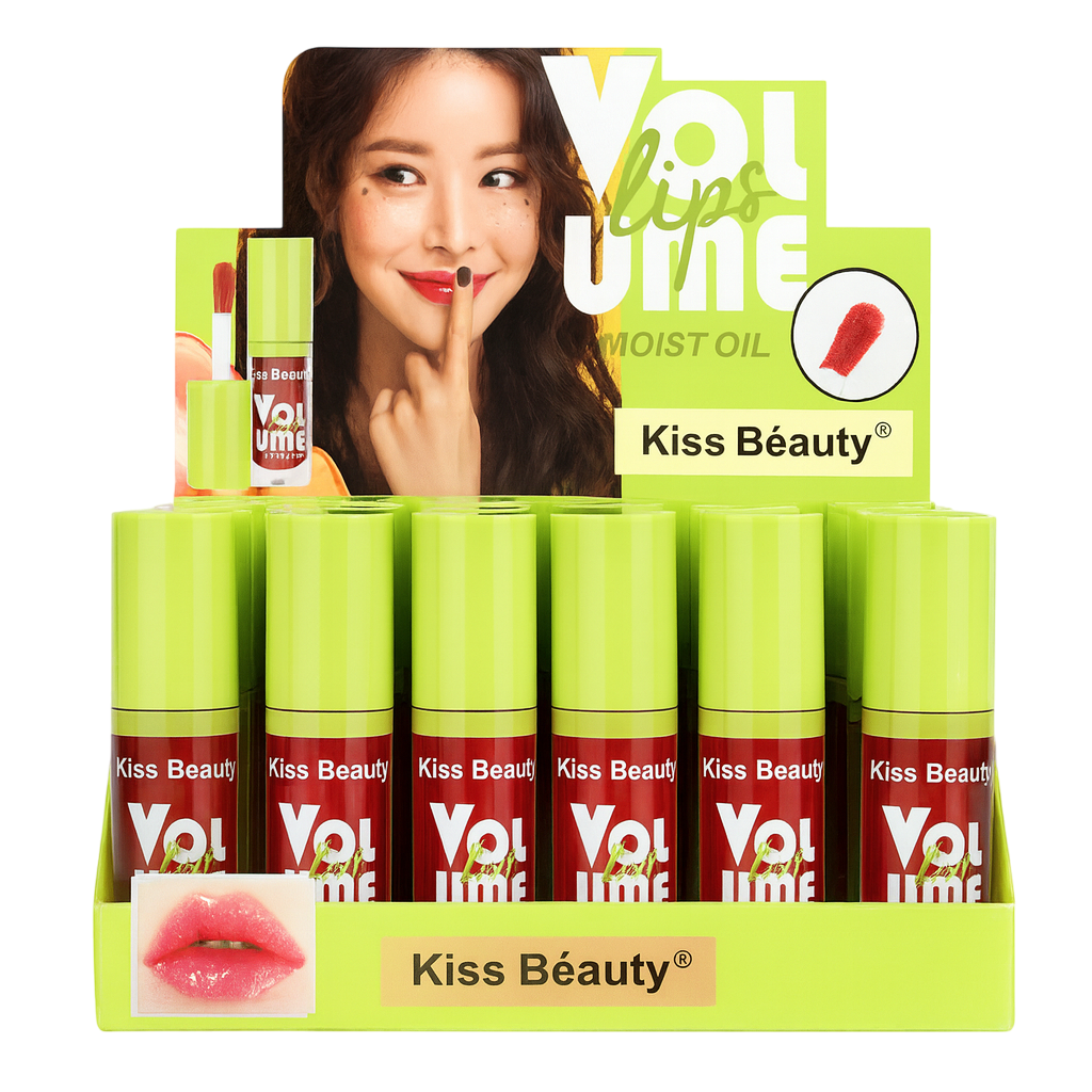 Caja de lip vol max gloss KISS BEAUTY
