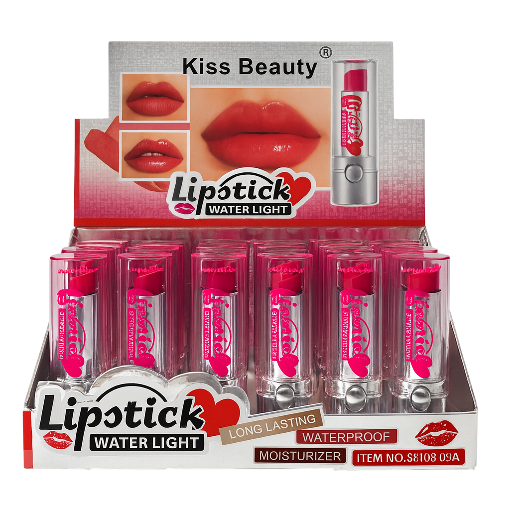 Caja de labial en barra water light KISS BEAUTY