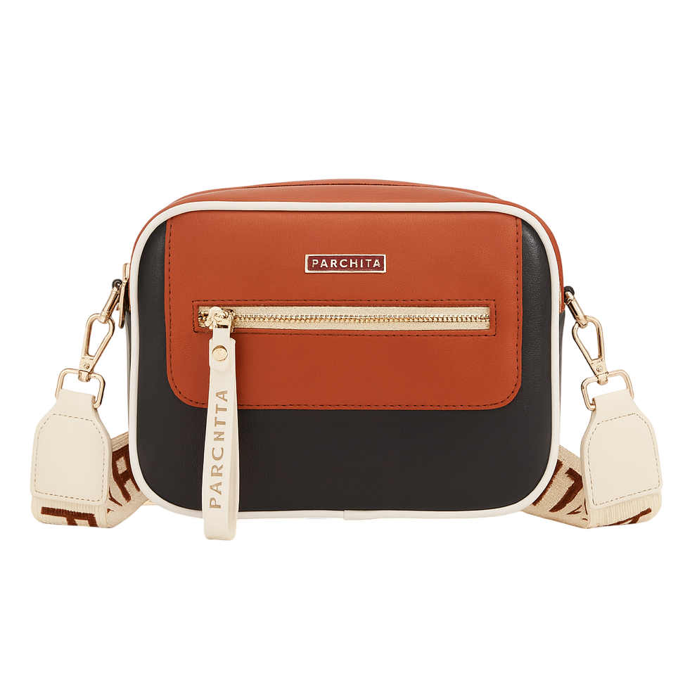 Bandolero negro con marron PARCHITA