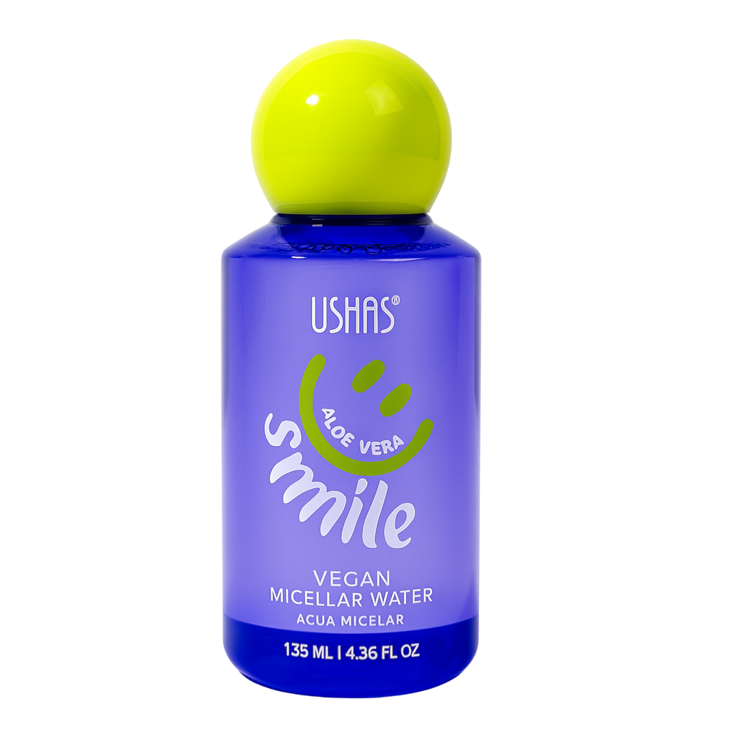 Agua micelar vegana desmaquillante USHAS