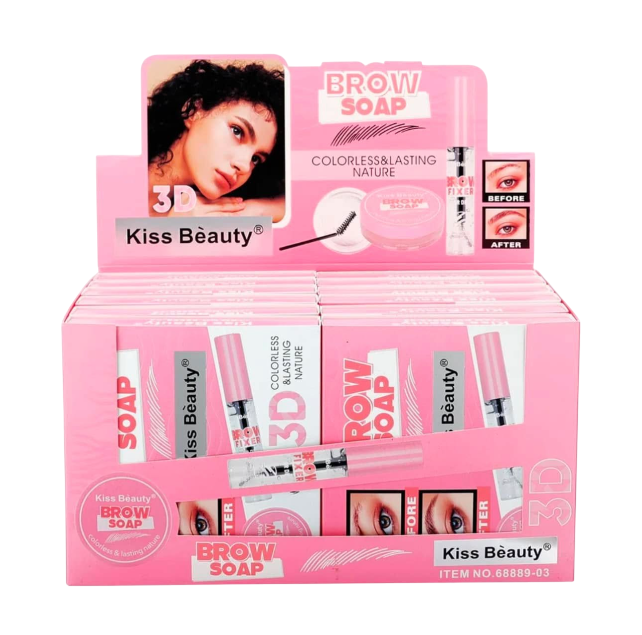 Kit fijador de cejas KISS BEAUTY
