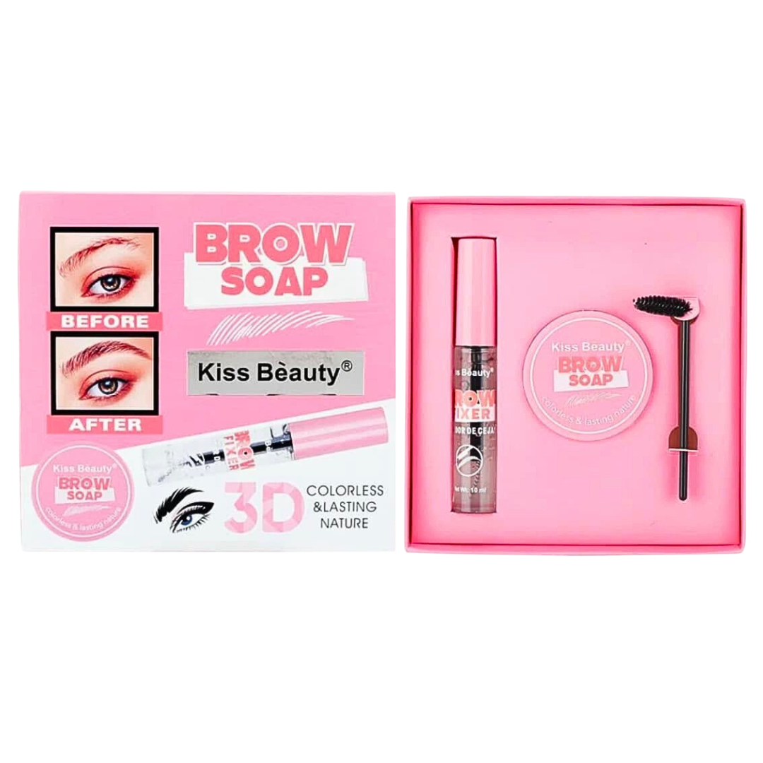 Kit fijador de cejas KISS BEAUTY