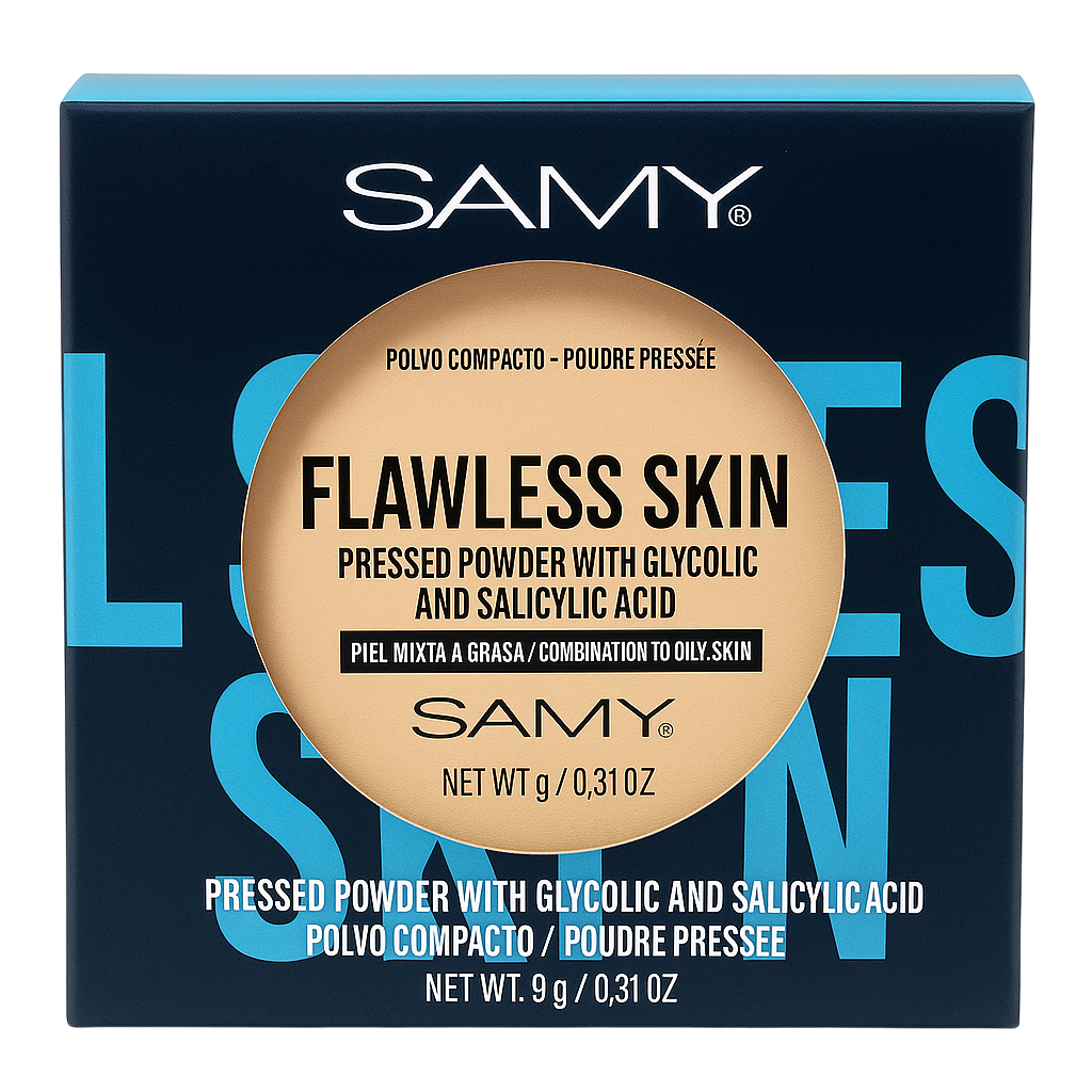 Polvo compacto piel mixta a grasa SAMY