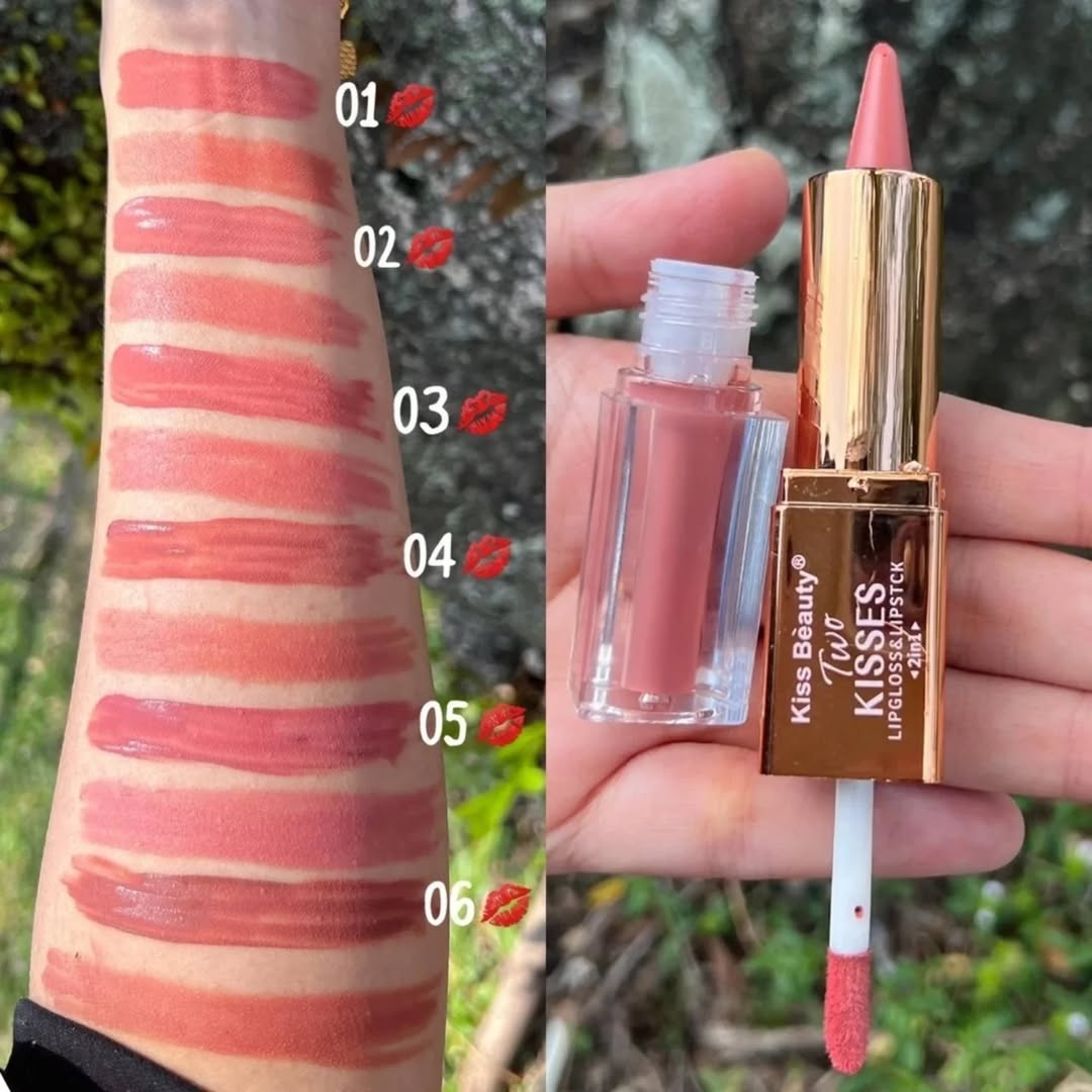 Labial two kisses KISS BEAUTY