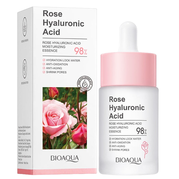 Serum de rosas y acido hialuronico BIOAQUA