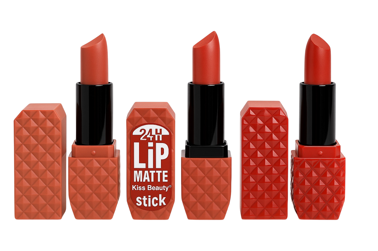Labial en barra velvet 24H KISS BEAUTY