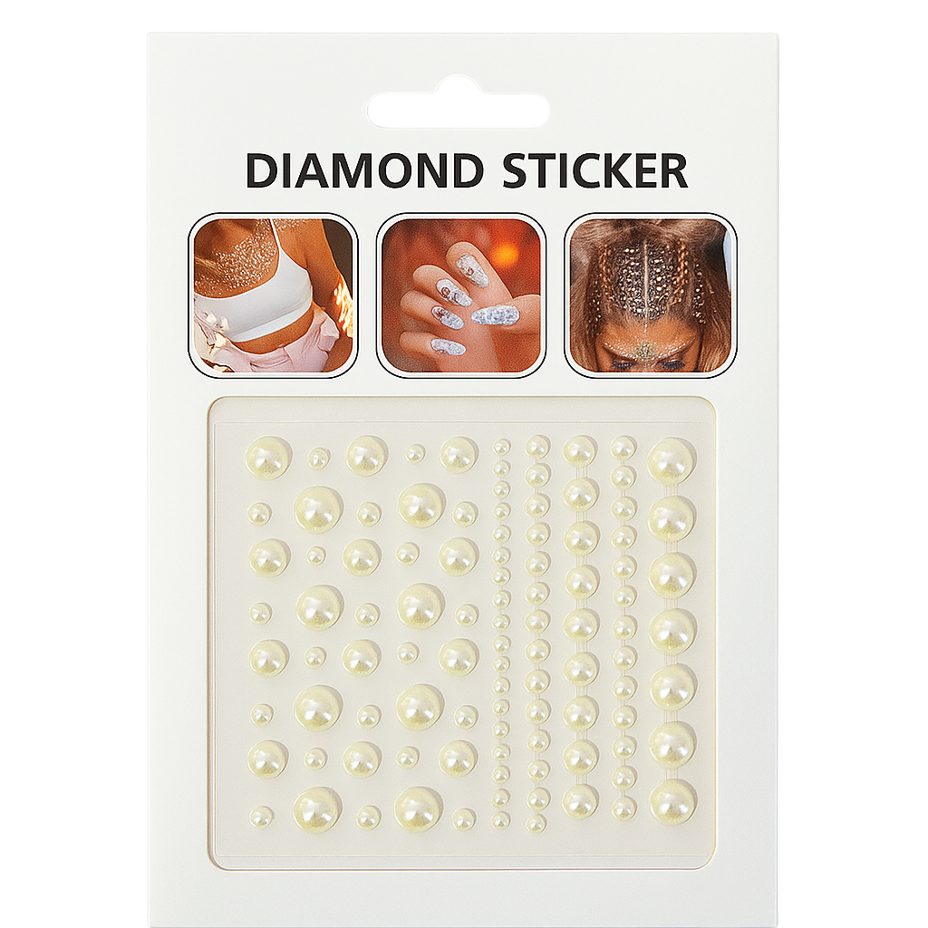 Gemas para el cabello, cara y uñas