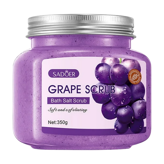 Exfoliante corporal de uva con sal de baño SADOER