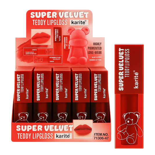 Tinta de labios velvet teddy KISS BEAUTY