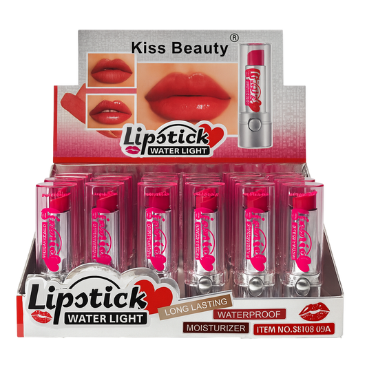 Caja de labial en barra water light KISS BEAUTY