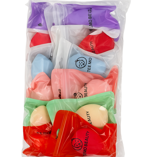 Paquete de beauty blender bolsa resellable FAMO BEAUTY