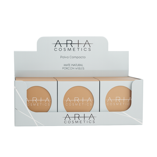 Caja de polvo compacto ARIA COSMETICS