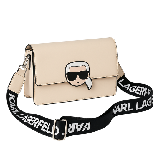 Bandolero beige KARL LAGERFELD