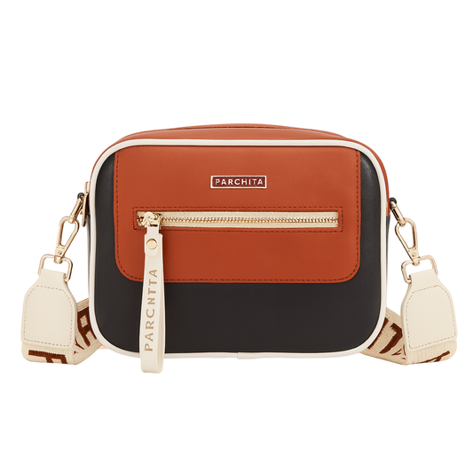 Bandolero negro con marron PARCHITA