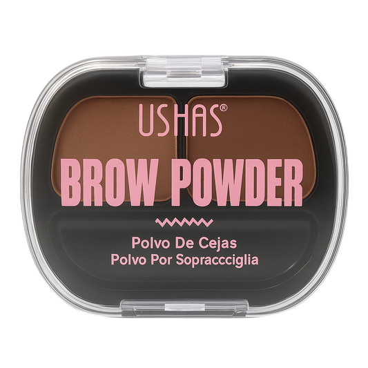 Dúo de sombras para cejas brow powder USHAS