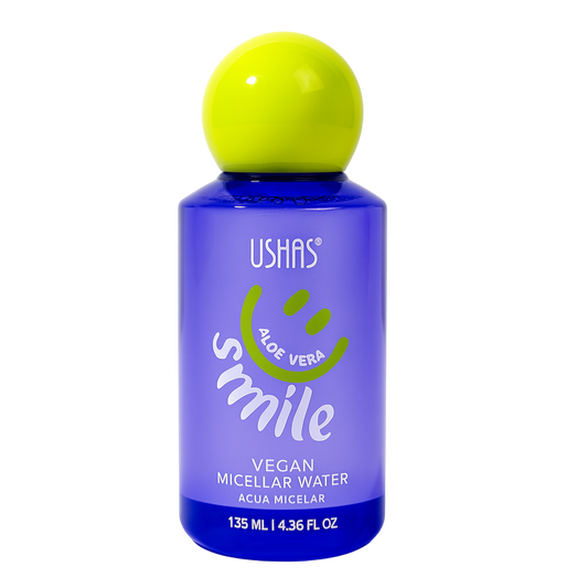Agua micelar vegana desmaquillante USHAS