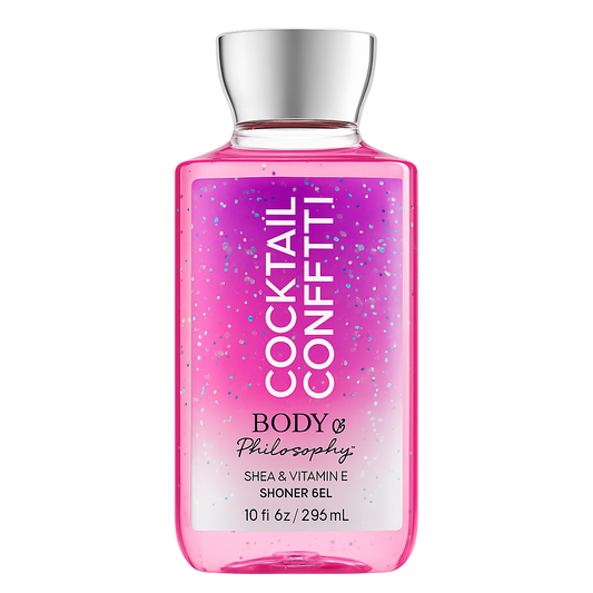 Gel de ducha cocktail & confetti BODY PHILOSOPHY