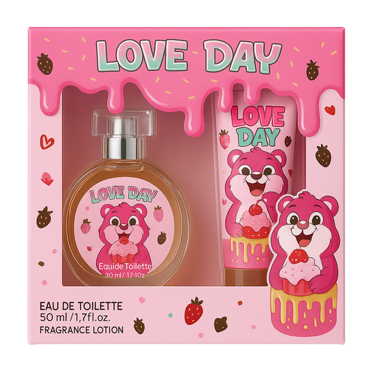 Kit de loción y perfume LOVE DAY