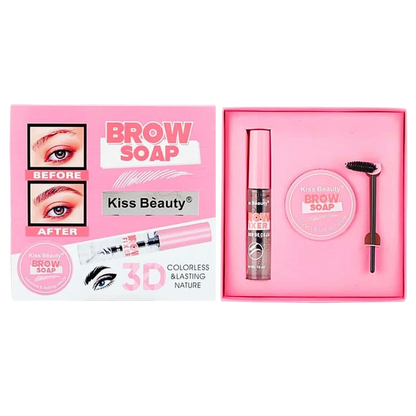 Kit fijador de cejas KISS BEAUTY