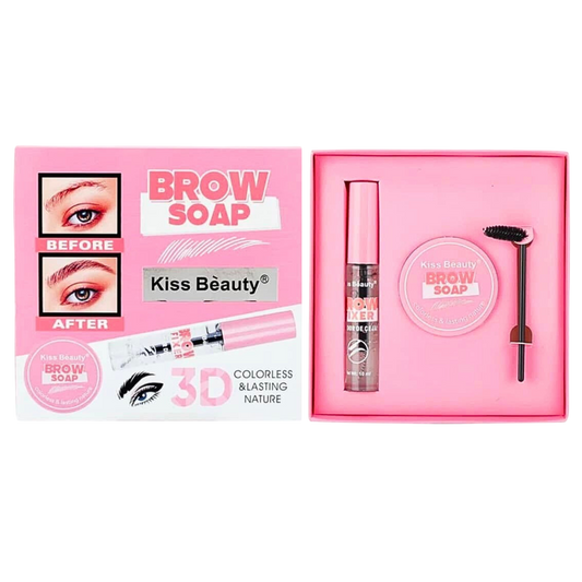Kit fijador de cejas KISS BEAUTY