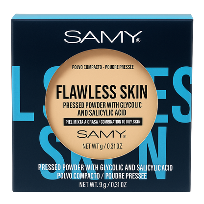 Polvo compacto piel mixta a grasa SAMY