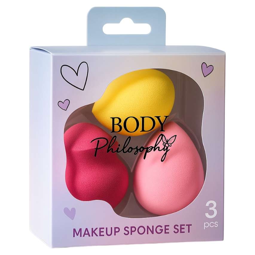 kit beauty blender X3 BODY PHILOSOPHY
