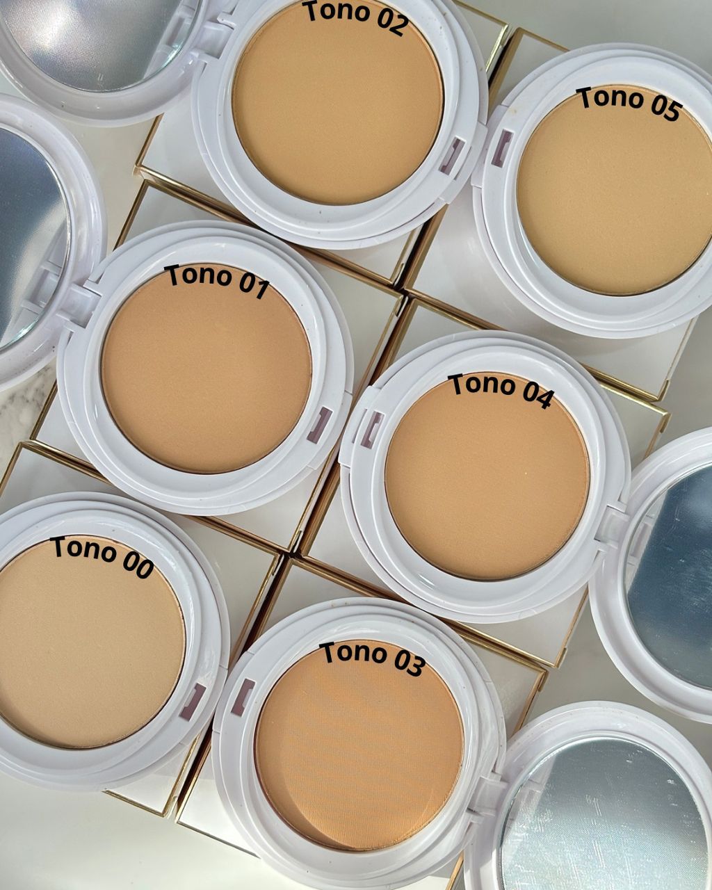 Caja de polvo doble función SALOME