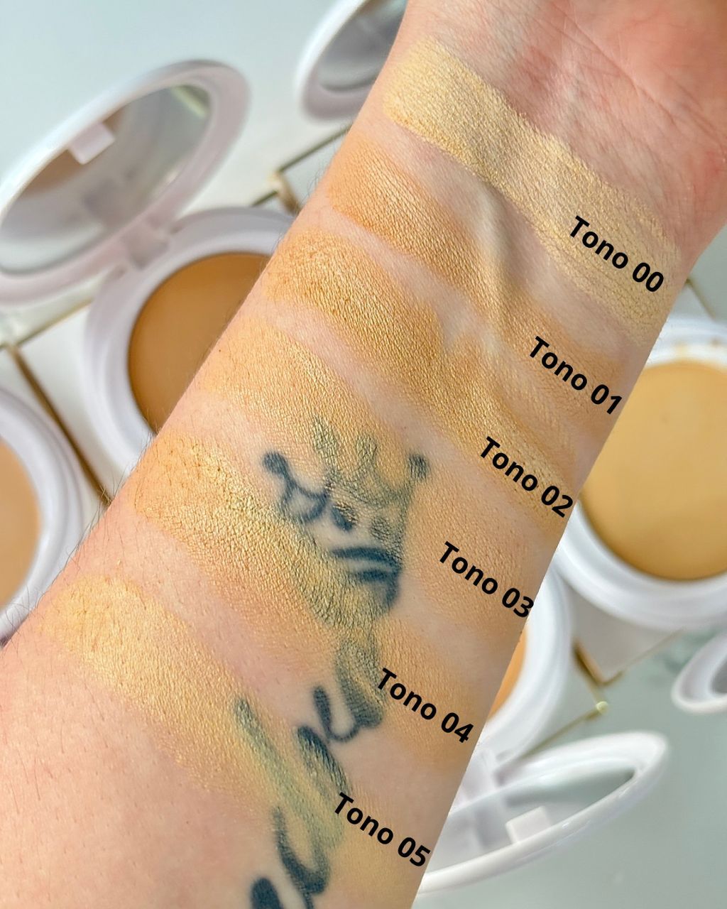 Caja de polvo doble función SALOME