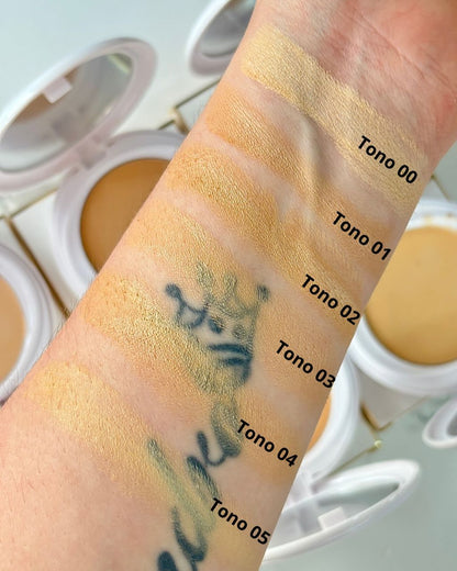 Caja de polvo doble función SALOME