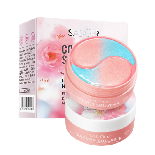 Parches para ojeras en tarro sakura SADOER