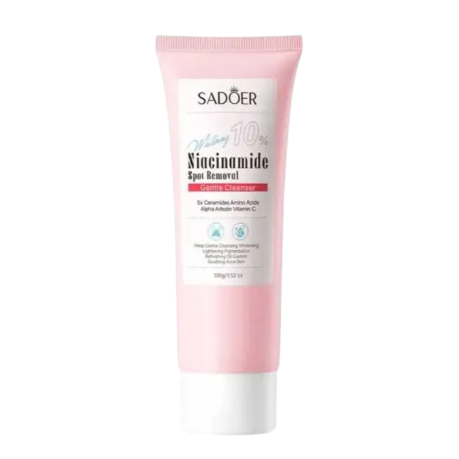 Jabon facial reparador de niacinamida SADOER