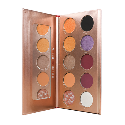 Paleta de sombra Inspired x 10 tonos DOLCE BELLA