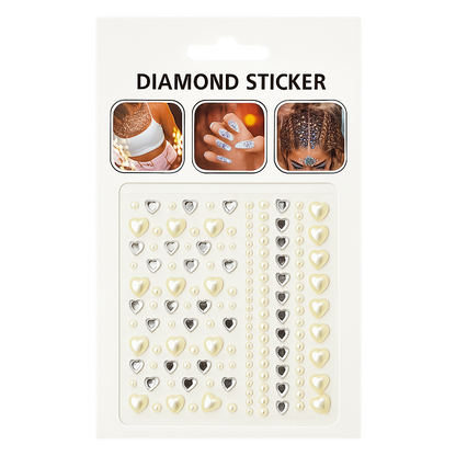 Gemas para el cabello, cara y uñas